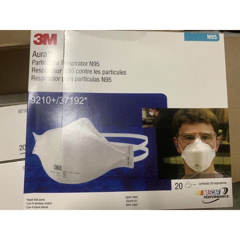 masker 3m n95 9210 aura+ original