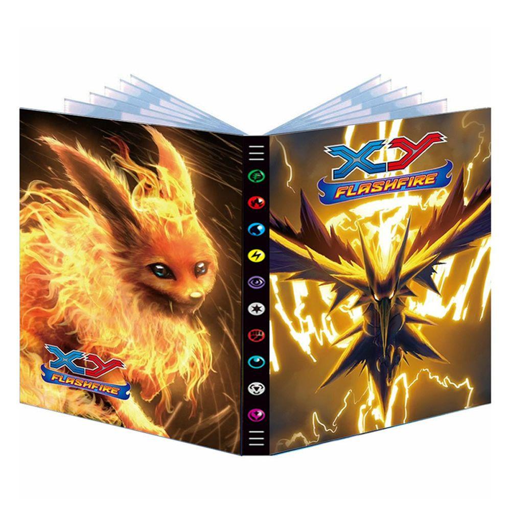 Needway  Album Kartu Pokemon Hadiah Natal Album Kartu Pokémon Kawaii Keren Pikachu List Mainan Anime Kartun9Saku Folder List Game Card Holder Binder