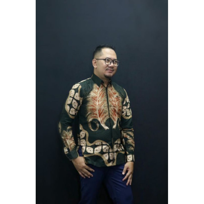 kemeja batik pria katun primis halus dan furing yg adem