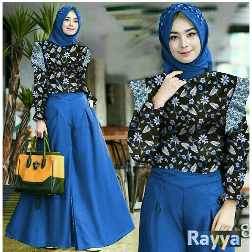 kulot rayya batik 4Warna