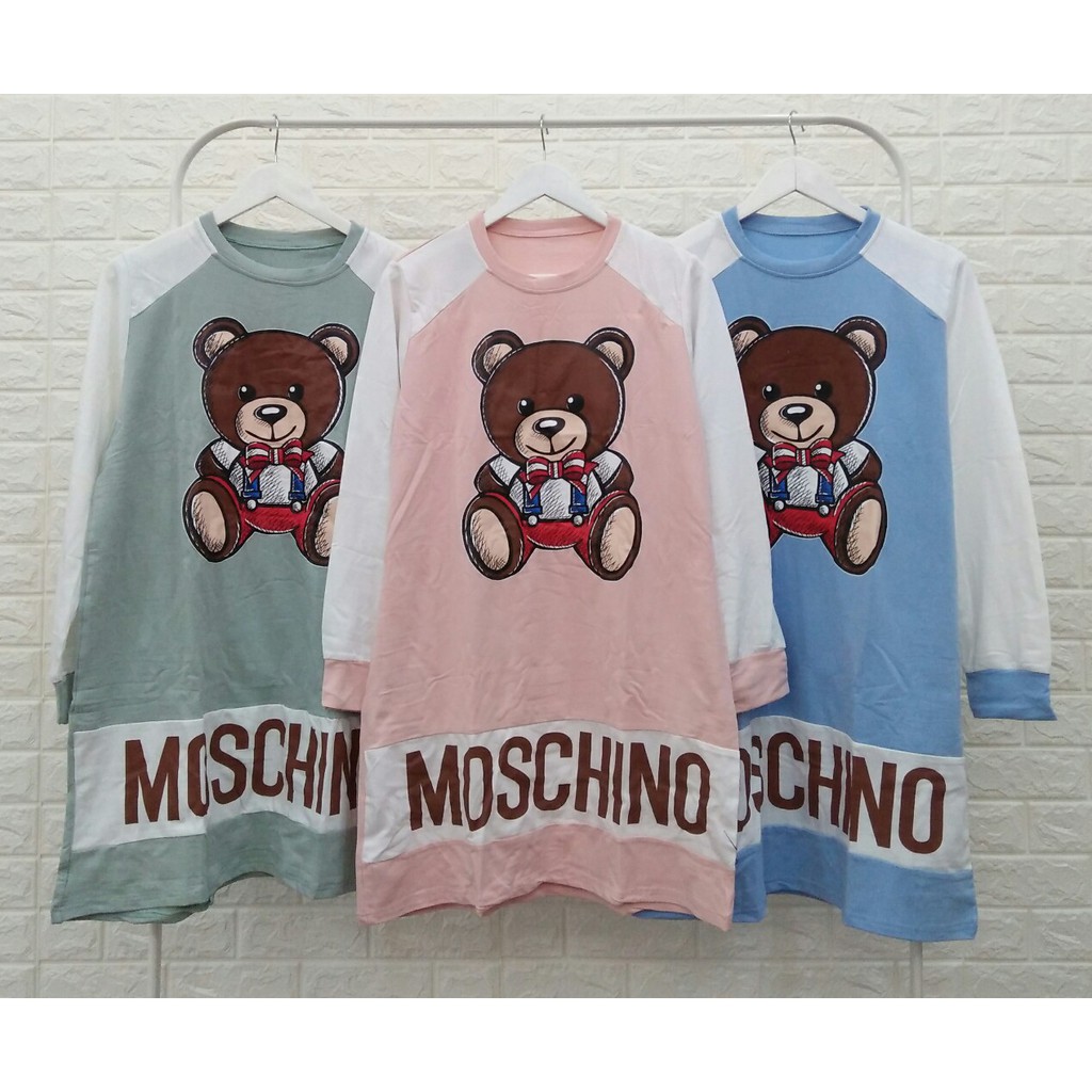 Dress lengan panjang babyterry ld110cm