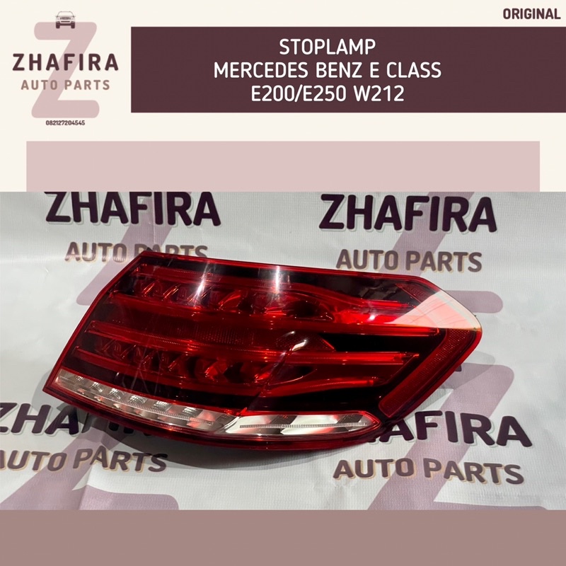 stoplamp lampu belakang stop lamp mundur rem mobil mercedes benz mercy e class e-class w212 w 212 e2
