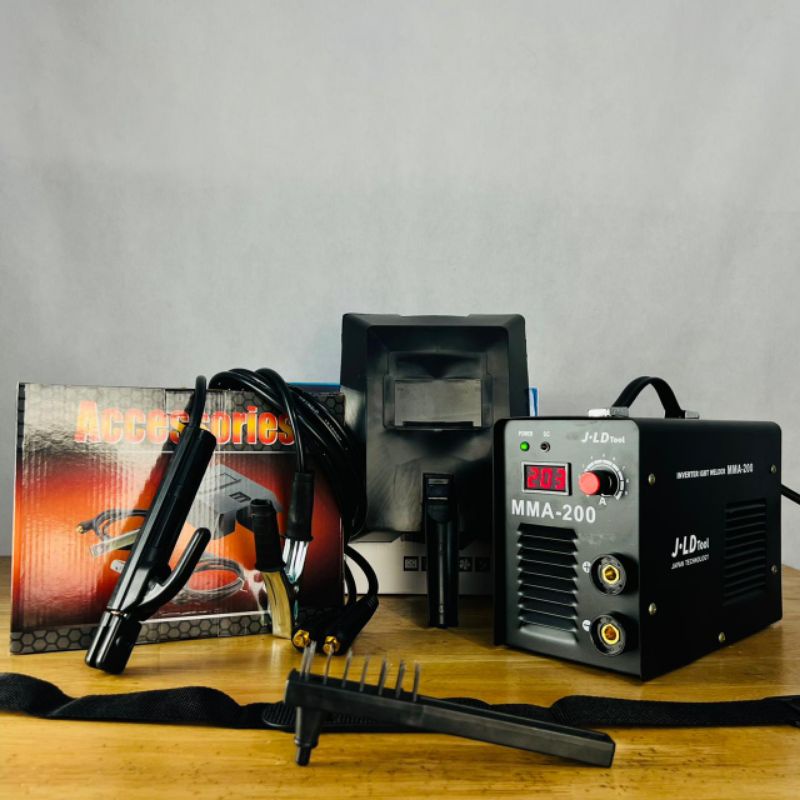 Mesin las JLD MMA200 DOUBLE BLOWER inverter 2 kipas motor fan
