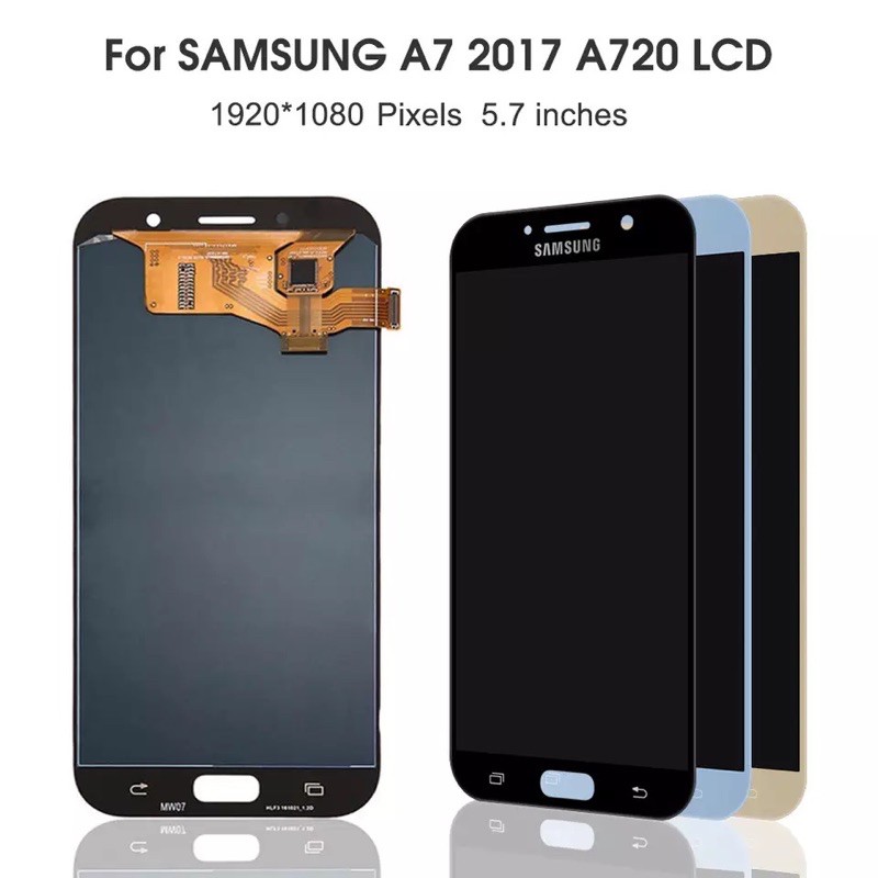 LCD TOUCHSCREEN SAMSUNG GALAXY A7 2017 / A720 - INCELL COMPLETE