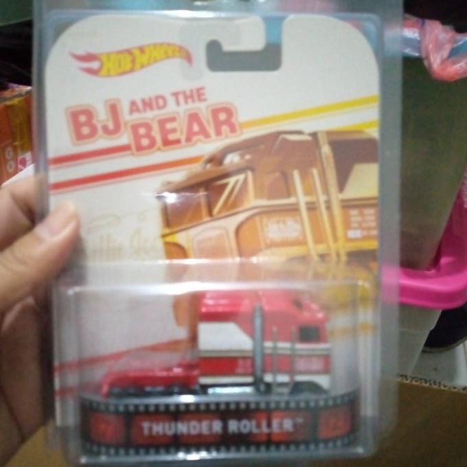 Hotwheels Thunder Roller Bj And The Bear + Protektor