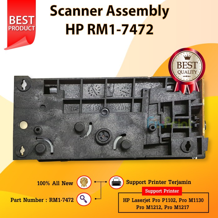 Scanner Assembly Printer P1102 M1130 M1212 M1217 Scanner Assy HP P1102 Part Number RM1-7472 New