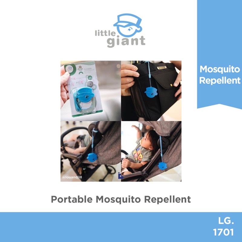 Little Giant LG.1701 Portable Mosquito Repellent/anti nyamuk bayi dan anak