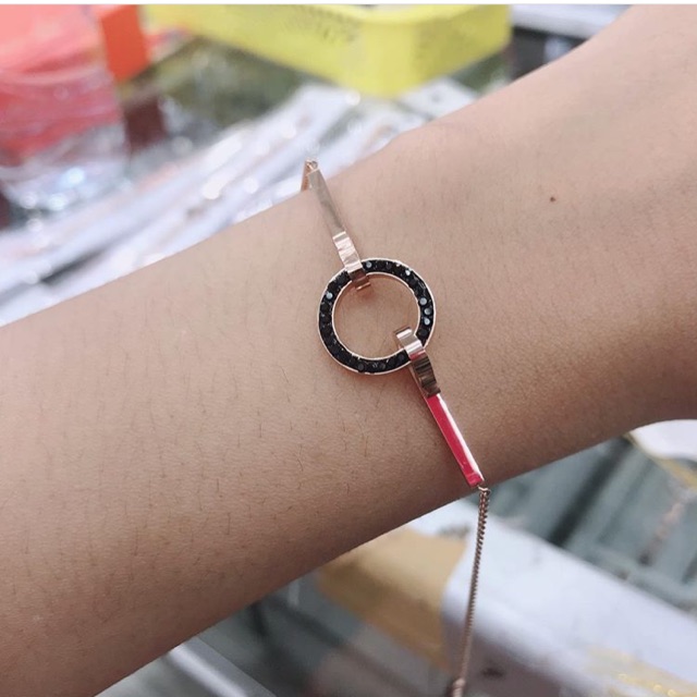 GELANG BULAT HITAM TITANIUM
