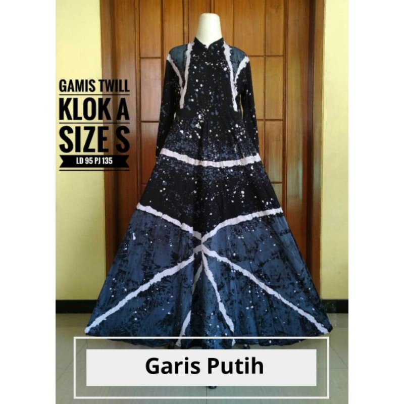 DASTER GAMIS TWILL SIZE S