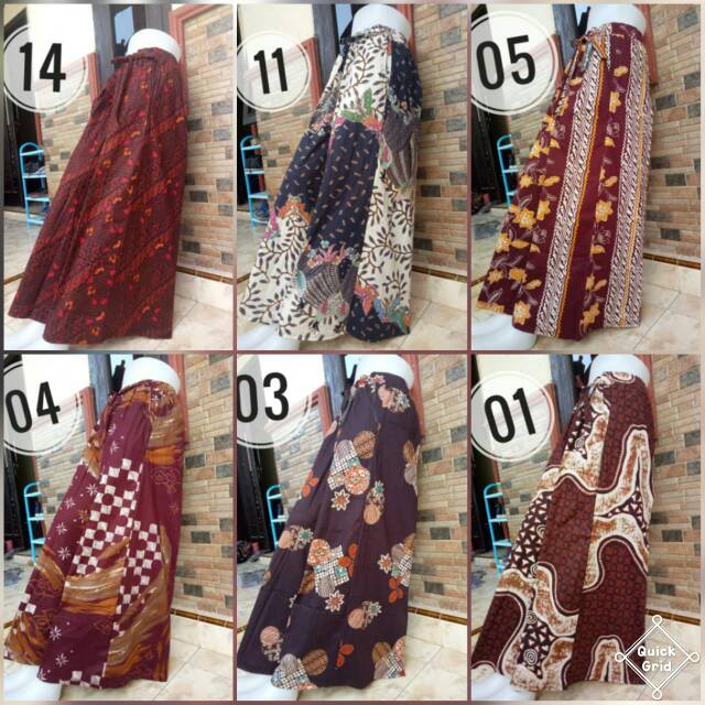 celana kulot katun streach JUMBO