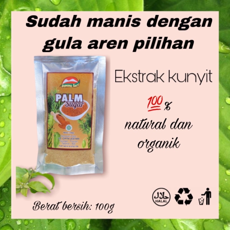 

ekstrak gula aren 100% natural dan organik