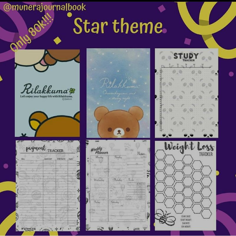 

Binder Jurnal Rilakuma