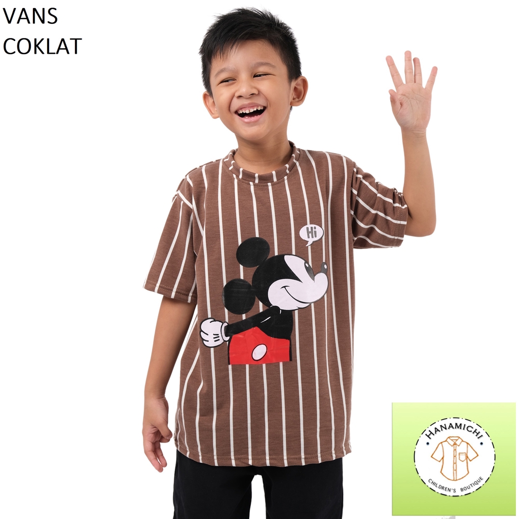 Hanamichi 3 VANS Baju Outerwear Sweater Anak Lengan Pendek