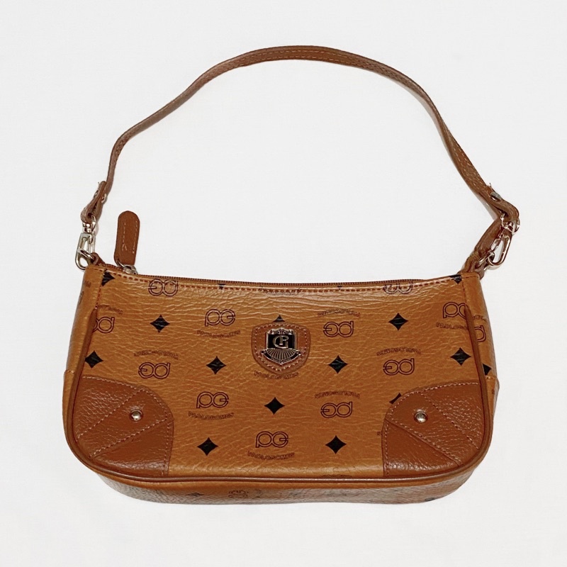Paolo Gomes brown leather bag