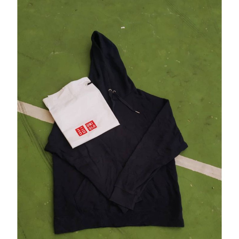 hoodie GU by UNIQLO (navy)