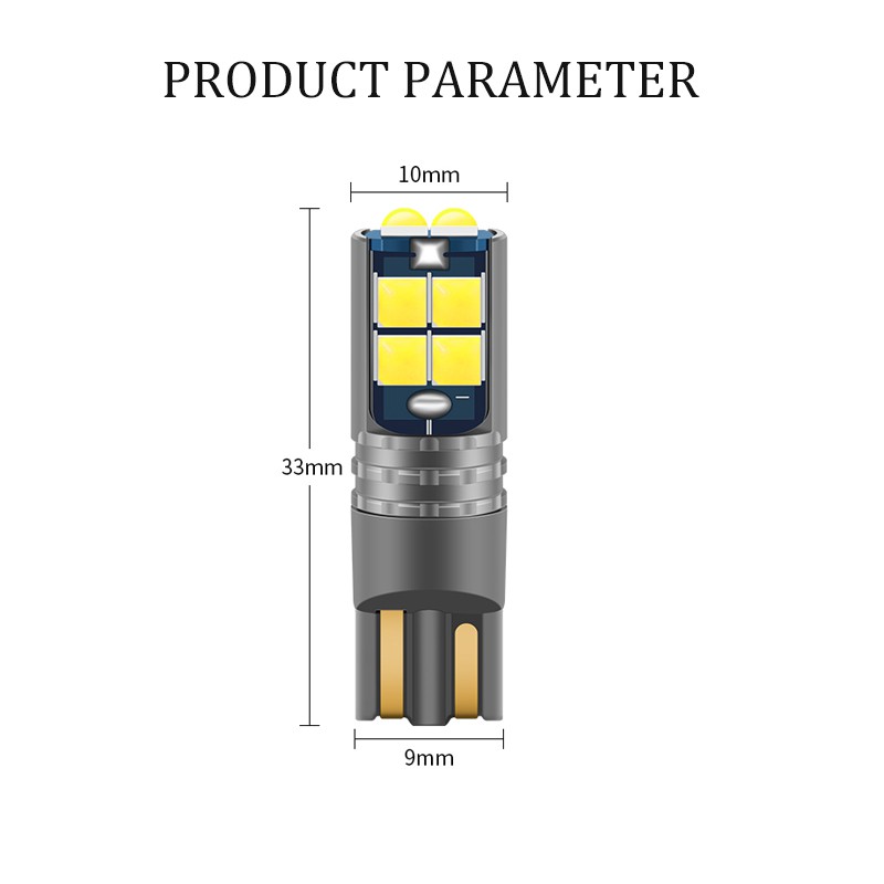 1 PC Super Terang T10 LED W5W WY5W 501 168 LED Mobil Kubah Membaca Lampu Auto Marker Lampu Wedge Clearance Lampu