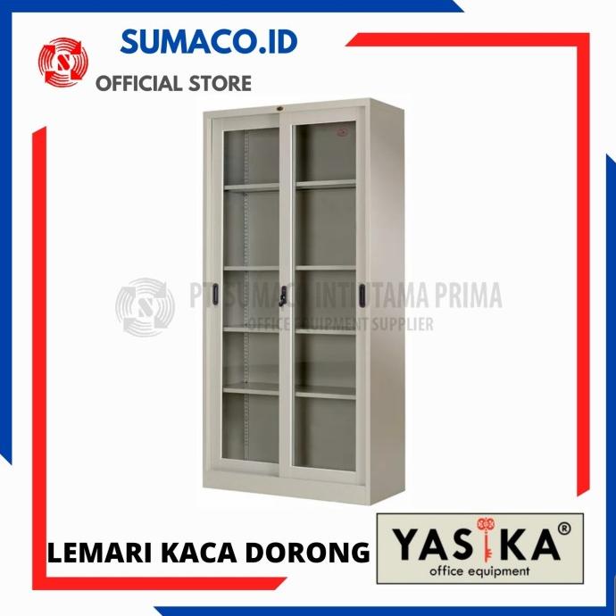 

siap kirim] Lemari File / Arsip Cabinet || Yasika - Sliding Kaca (MURAH)