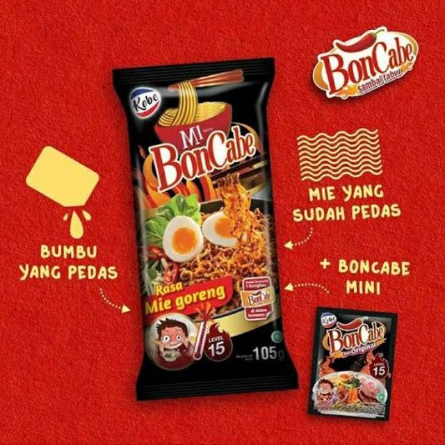 

Mie Boncabe Level 15 (TERMURAH)