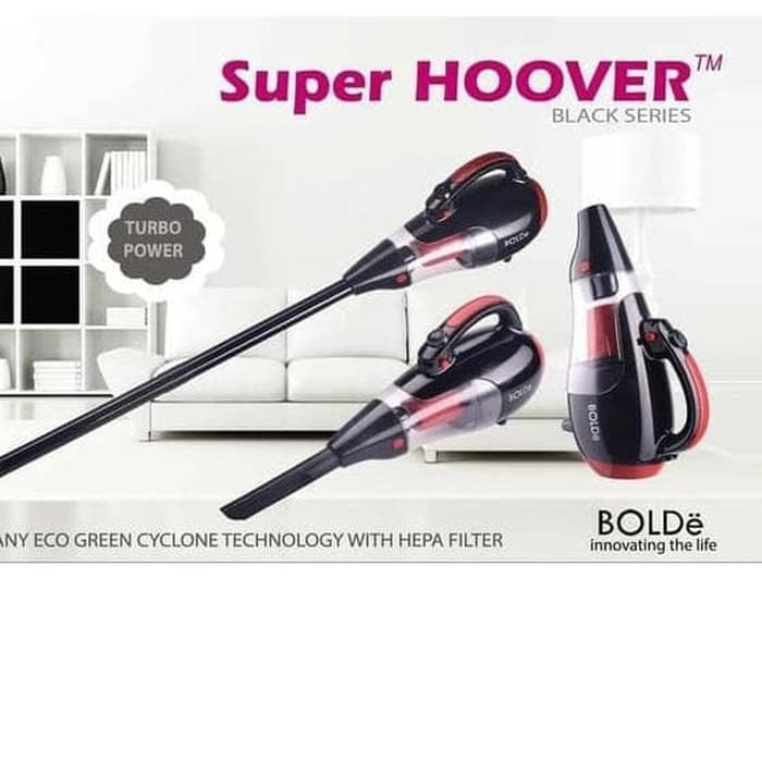 BOLDe Super Hoover Cyclone black series vacuum cleaner - penyedot debu otomatis  Original