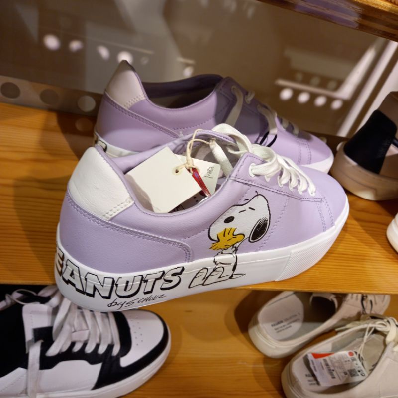 PULL & BEAR ORIGINAL ASLI Sepatu Sneakers Peanuts Snoopy Marvel Kets Sport Disney Mickey Spiderman
