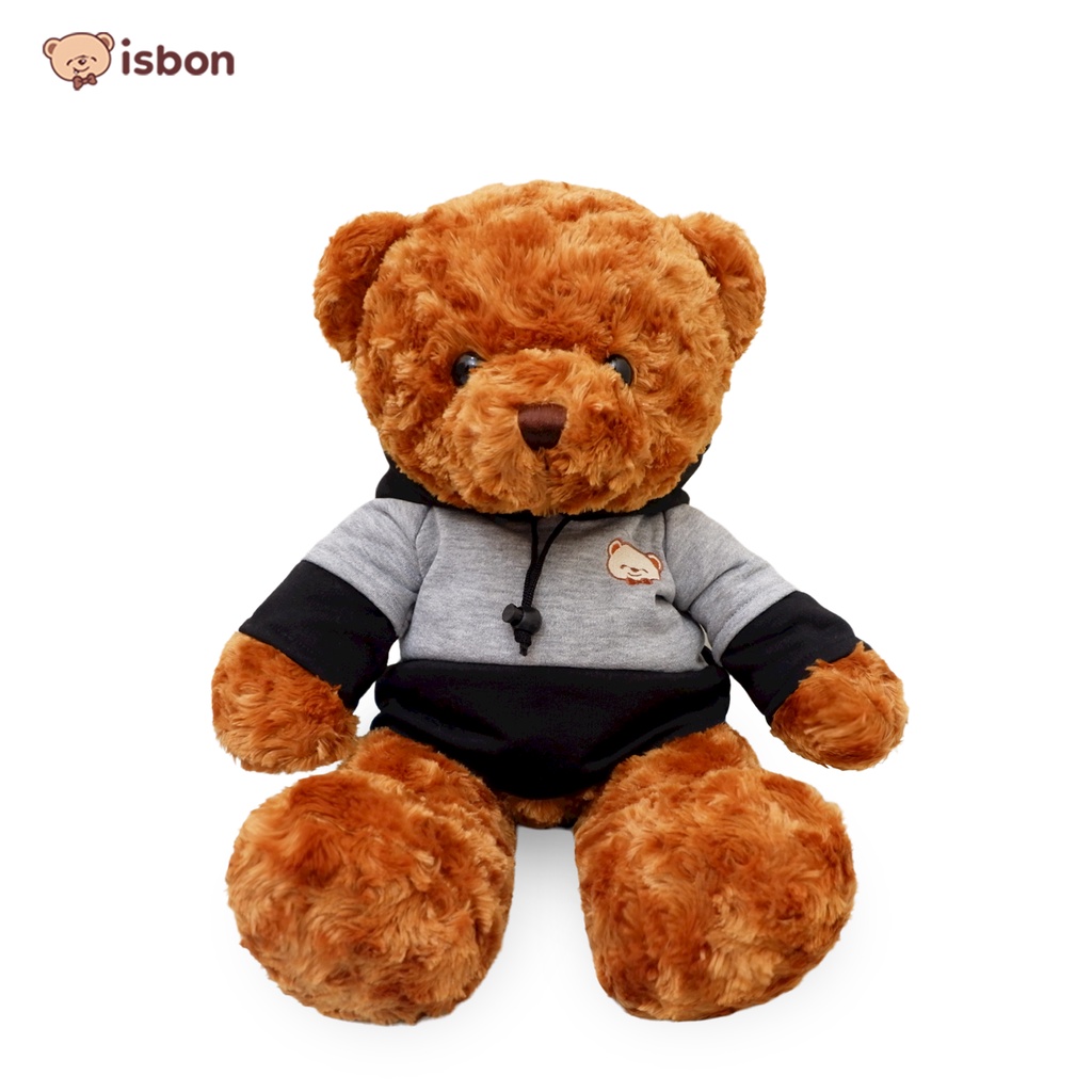 Boneka Beruang Teddy Snail 35 Cm With Hoodie Karakter Lucu Bulu Halus Non Alergi Cocok Untuk Mainan Anak By ISTANA BONEKA