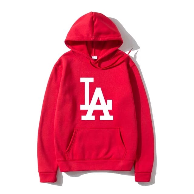 Sweater Hoodie Bordir LA II Jumper Hoodie LA M-XL  ( Pria &amp; Wanita )