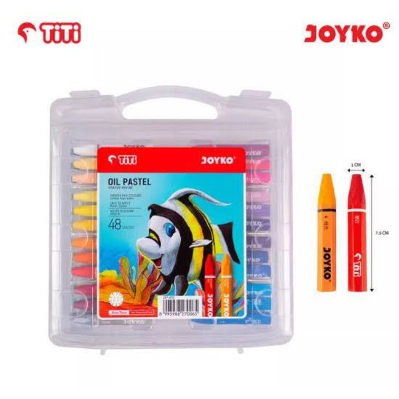 Crayon Titi Joyko 48 Warna