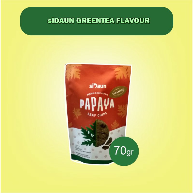 

SiDaun Papaya GREEN TEA [70 gr]