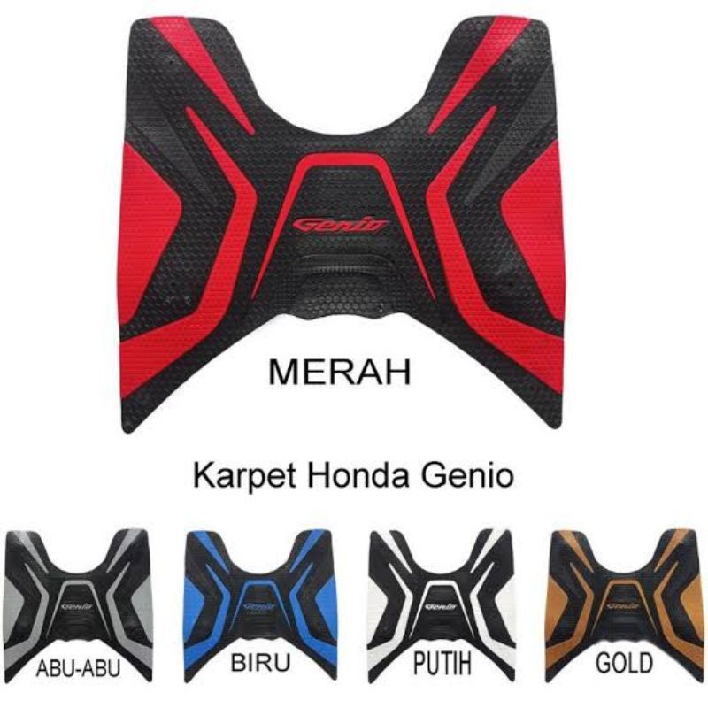 KARPET MOTOR ALAS KAKI KARET BEAT NEW SCOOPY GENIO VARIO 125/150 MIO 110 MIO 125