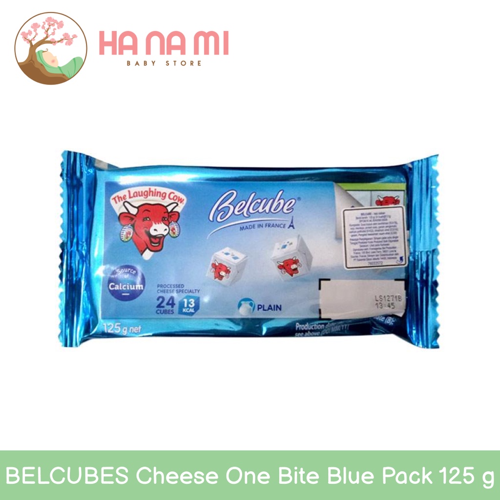 BELCUBE Cheese One Bite Blue Pack - Keju MPASI Bayi