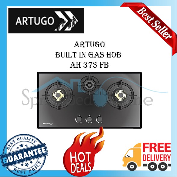 ARTUGO Built In Gas Hob AH 373 FB