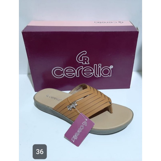 (WAJIB TANYA STOK) Sandal jepit wanita cerelia size 36