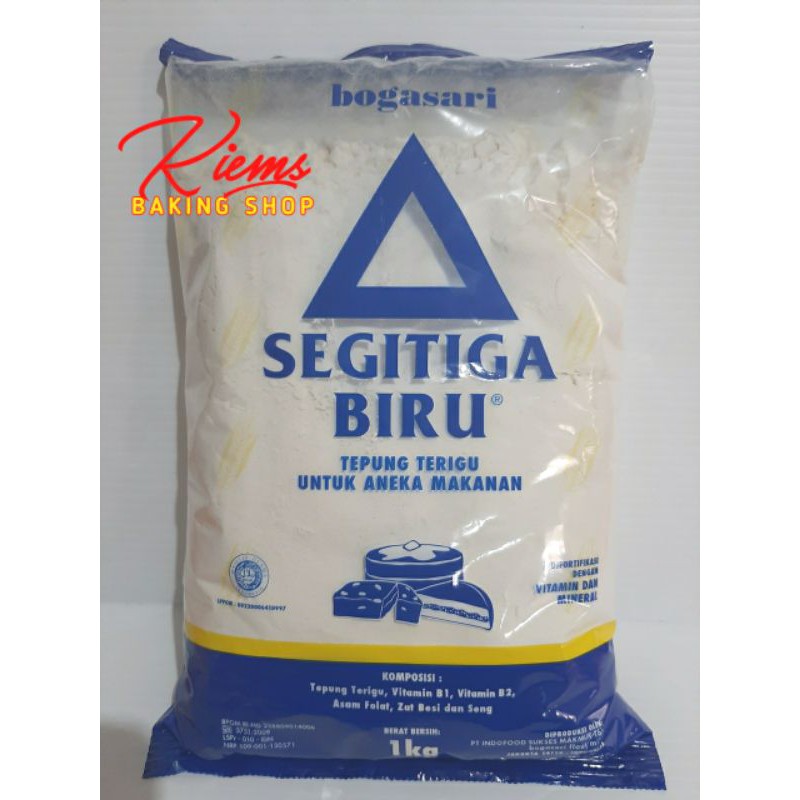 

Tepung Terigu merk Segitiga Biru kemasan 1kg
