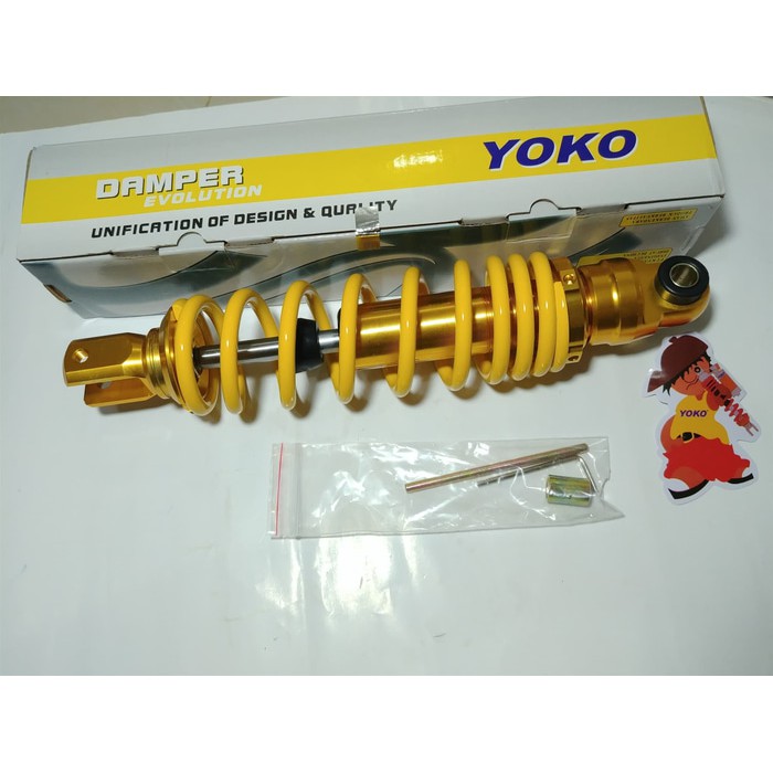 SALE -  ShockBreaker Sok Belakang Variasi Matic Mio DLL Merk YOKO Kuning