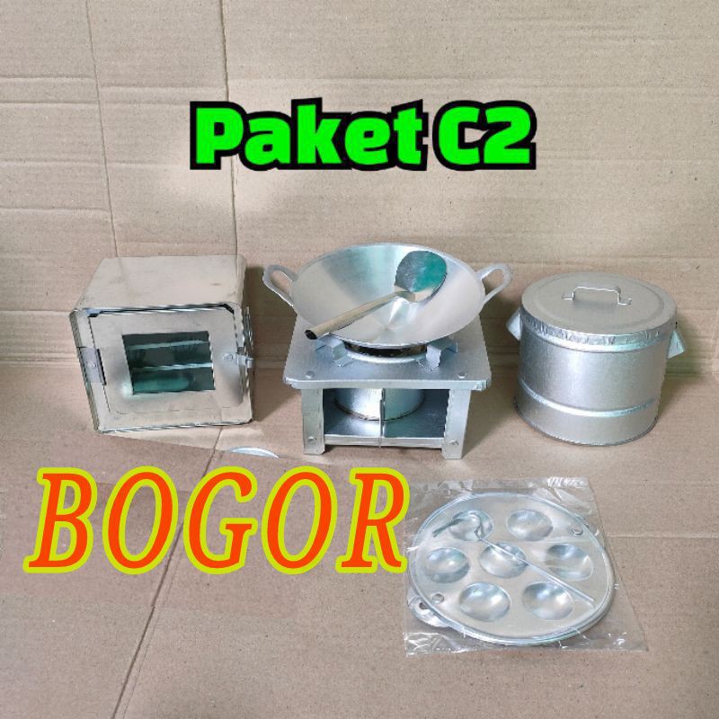 masak masakan kompor mini spirtus sepatula bakul cobek dandang-Paket Bs