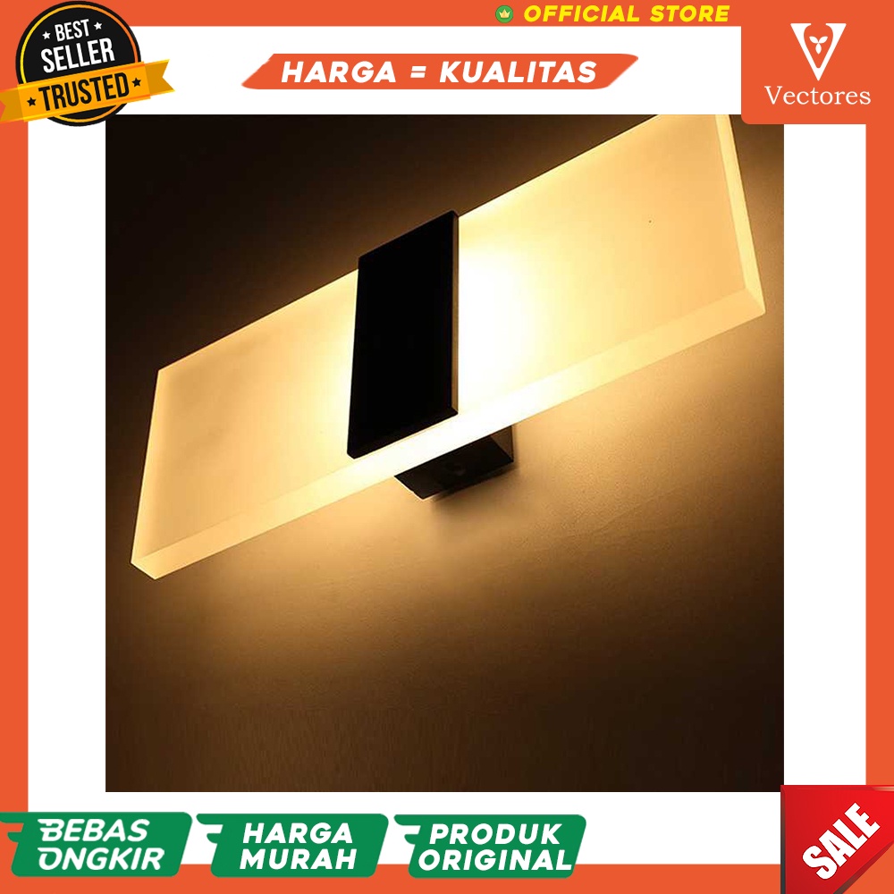 TERLARIS Lampu Dinding Aklirik Hias Minimalis