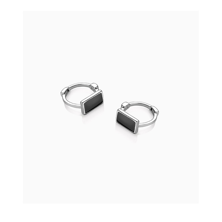 Square Earrings Accessories Simple Trendy