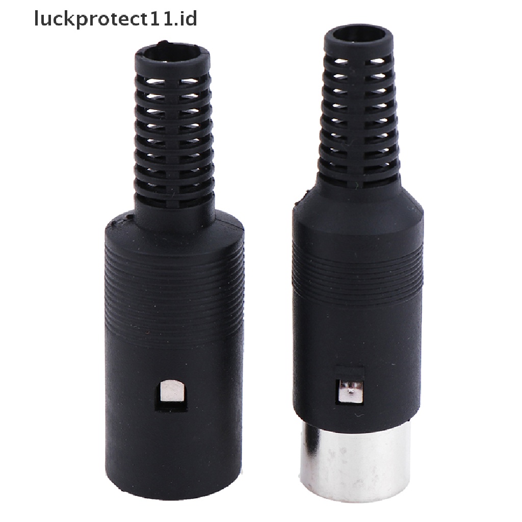 &lt; Luckprotect11.Id &gt; Din Plug Konektor Socket 3 / 4 / 5 / 6 / 7 / 8 Pin Male / Female