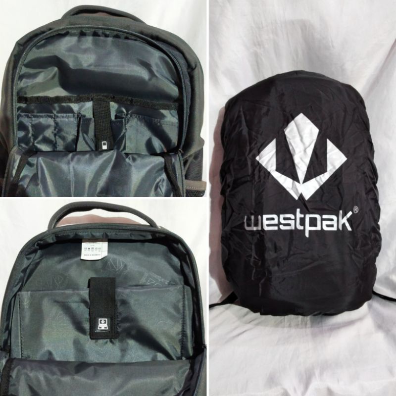 tas ransel laptop - daypack - backpack - westpak 63WP653 original free raincover