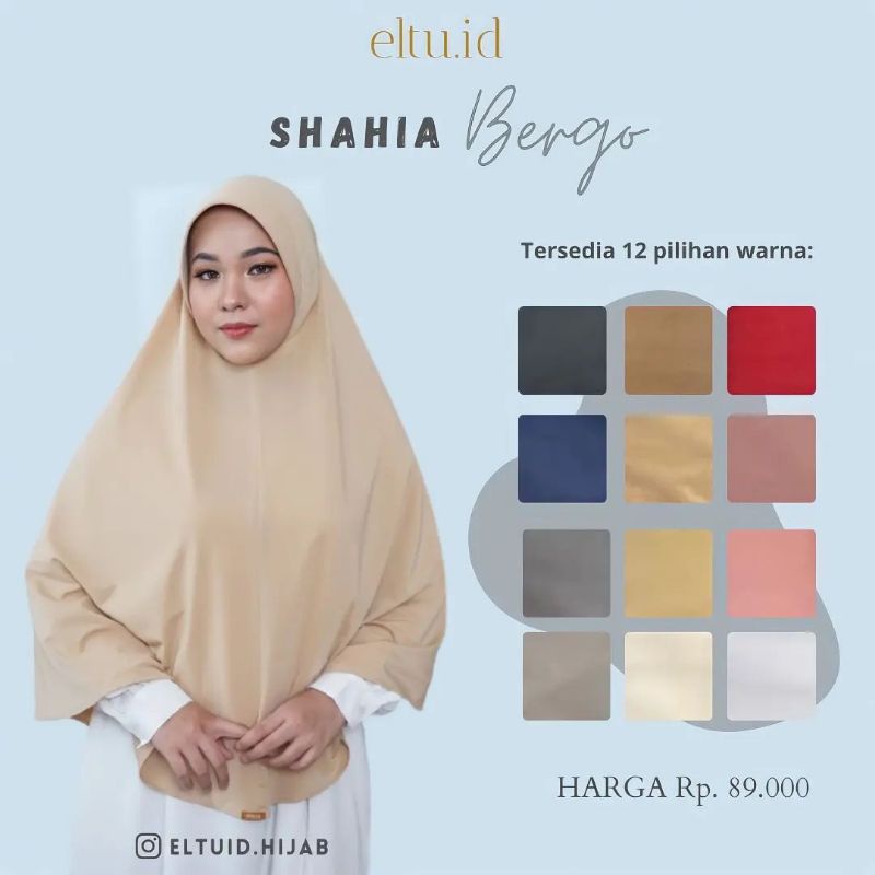 Shahia bergo eltu.id brand elzatta hijab instan