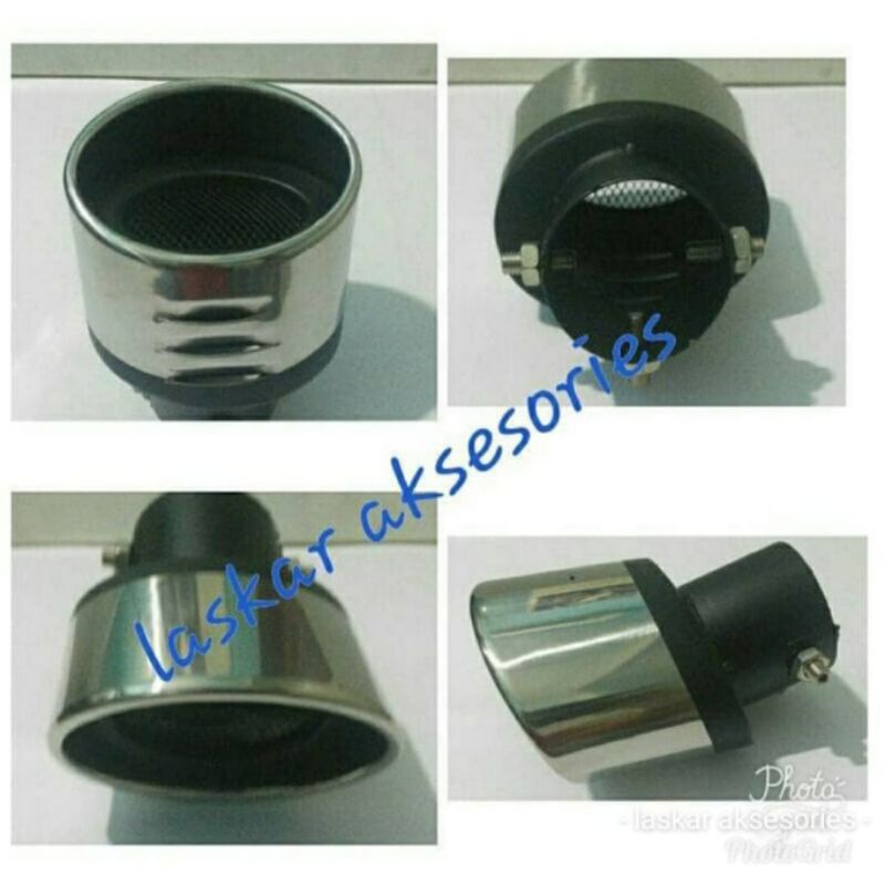 Muffler / buntut ujung knalpot mobil daihatsu ayla model racing