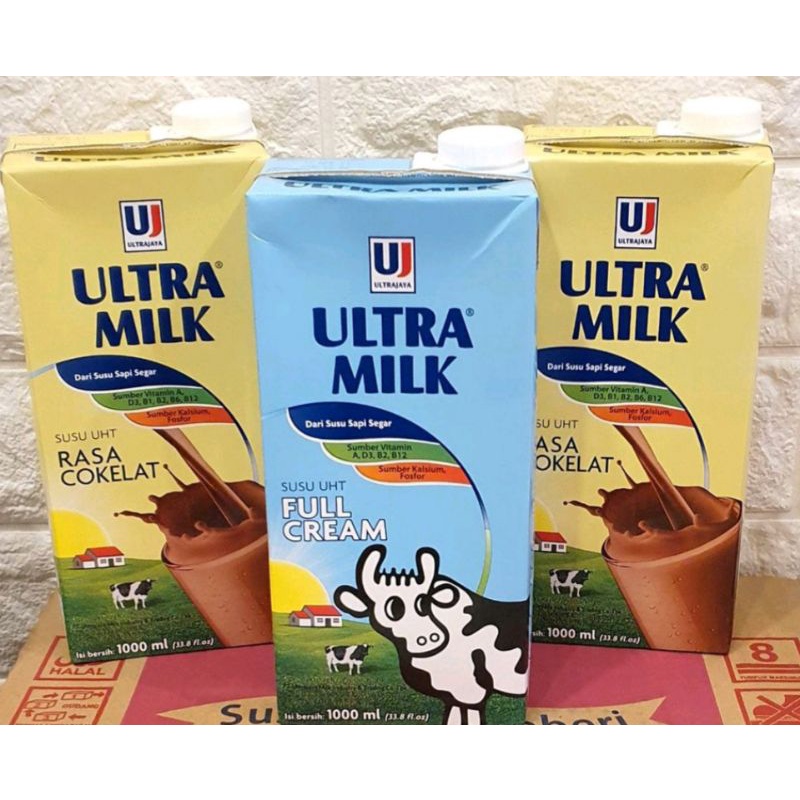 Susu UHT Ultra Milk 1000ml