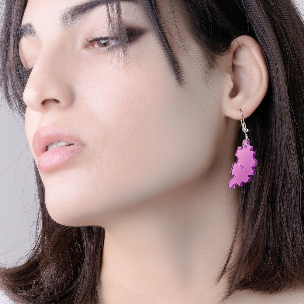 Lily Anting Akrilik Hadiah Ulang Tahun Warna-Warni Hewan Indah Perhiasan