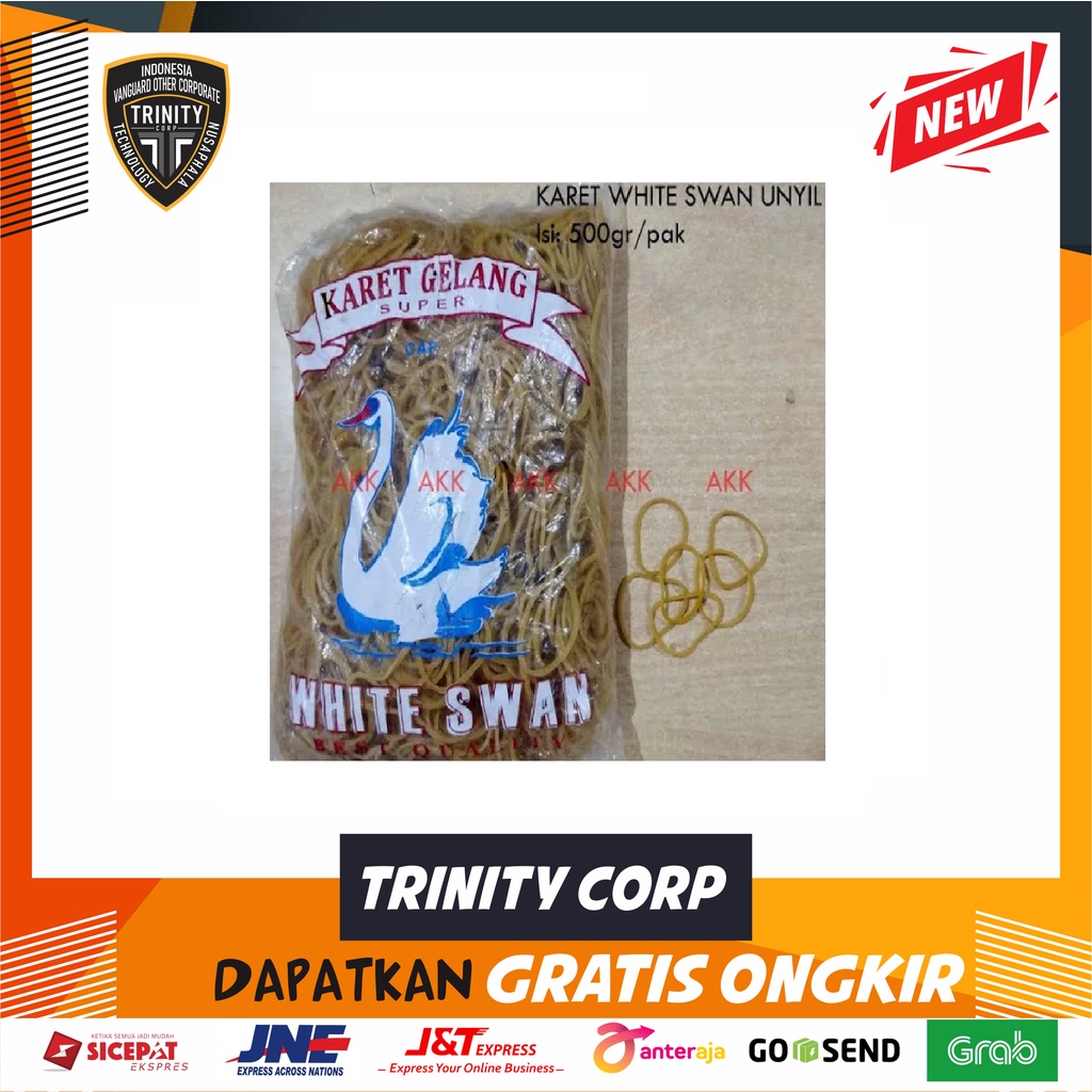 

Karet Gelang White Super Swan