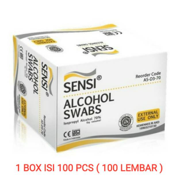 SENSI ALCOHOL SWABS