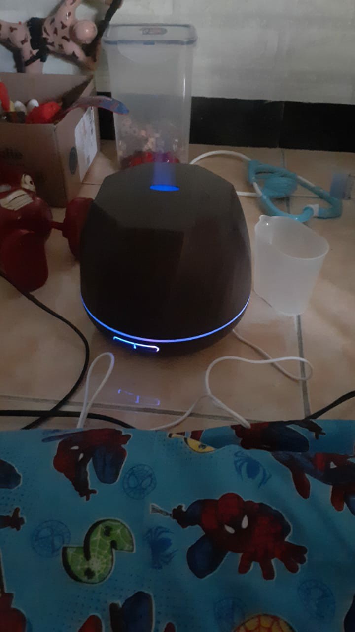 Perfin 500ml Remote Humidifier Udara Aromaterapi Minyak Esensial Aroma Diffuser