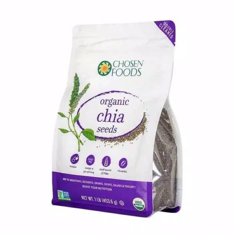 Chosen Foods Organic Chiaseed 454g
