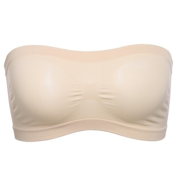 ☀INDOLAND☀ B027 Bra Crop Top Strapless BH Breathable Flexible Pakaian Dalam Wanita Seamless Sexy COD