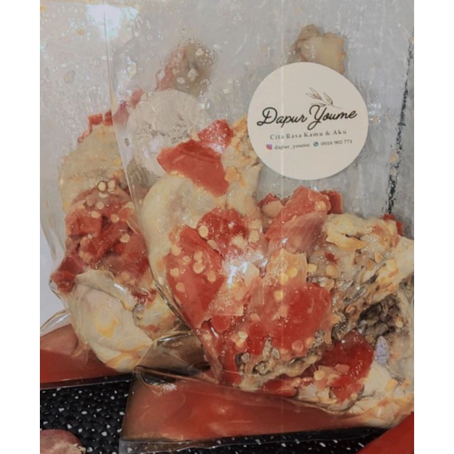 

Ayam Pop Balado Merah (setengah ekor)