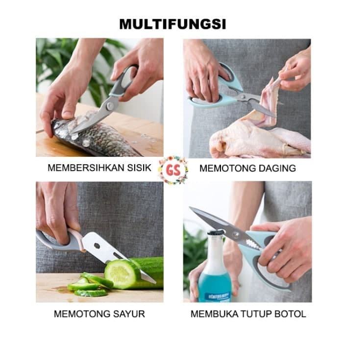 BAROKAH SWIFTY SHEARS GUNTING SERBAGUNA multifungsi 5 in 1